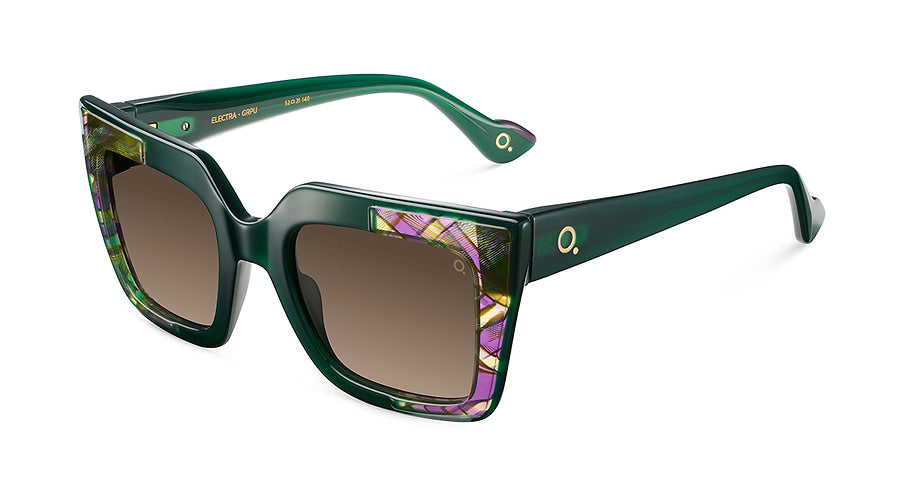 Sonnenbrillen etnia barcelona electra sun grpu verde square femenino größe 52mm - Hauptansicht