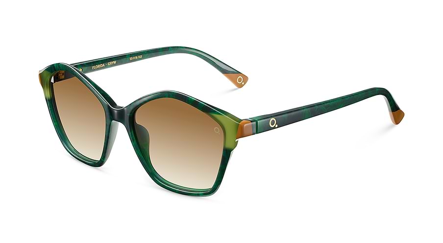 Sonnenbrillen etnia barcelona florida sun gryw verde geometric femenino größe 55mm - Hauptansicht