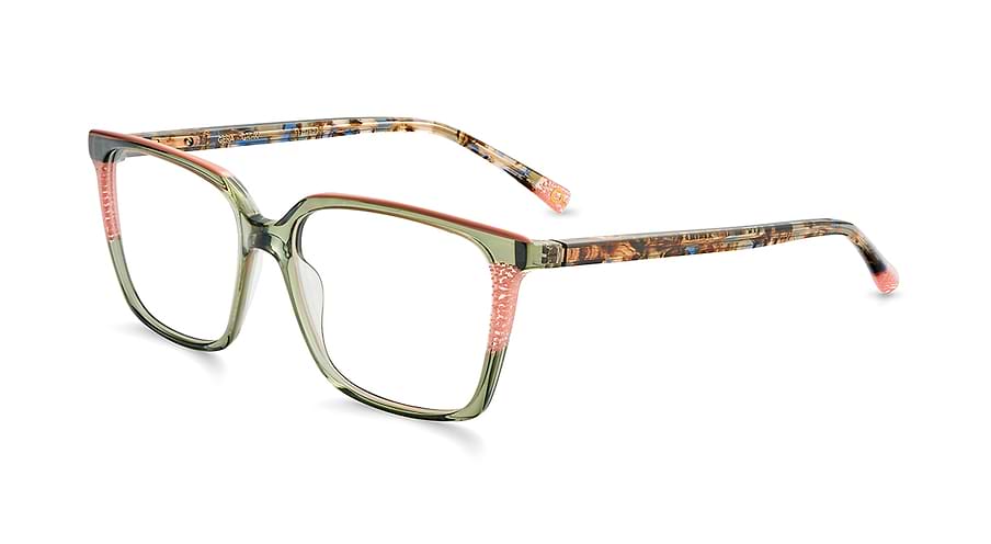 Óculos graduados etnia barcelona gera grpk verde femenino tamanho 55mm - Vista principal