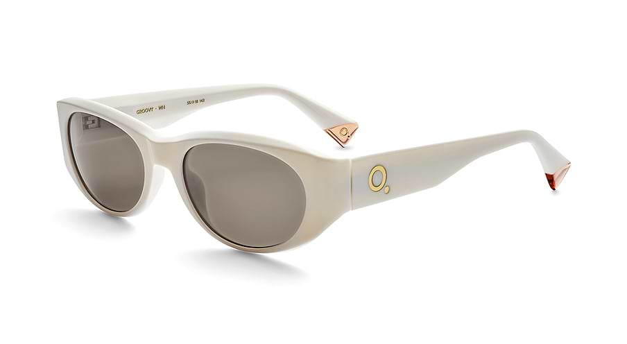 Óculos de sol etnia barcelona groovy sun wh blanco femenino tamanho 55mm - Vista principal