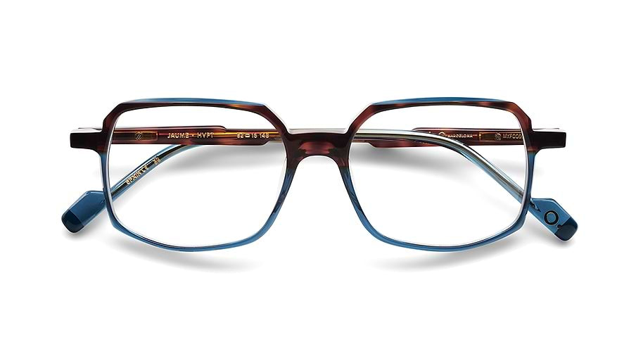 Óculos graduados etnia barcelona jaume hvpt havana masculino tamanho 52mm - Vista de detalhe