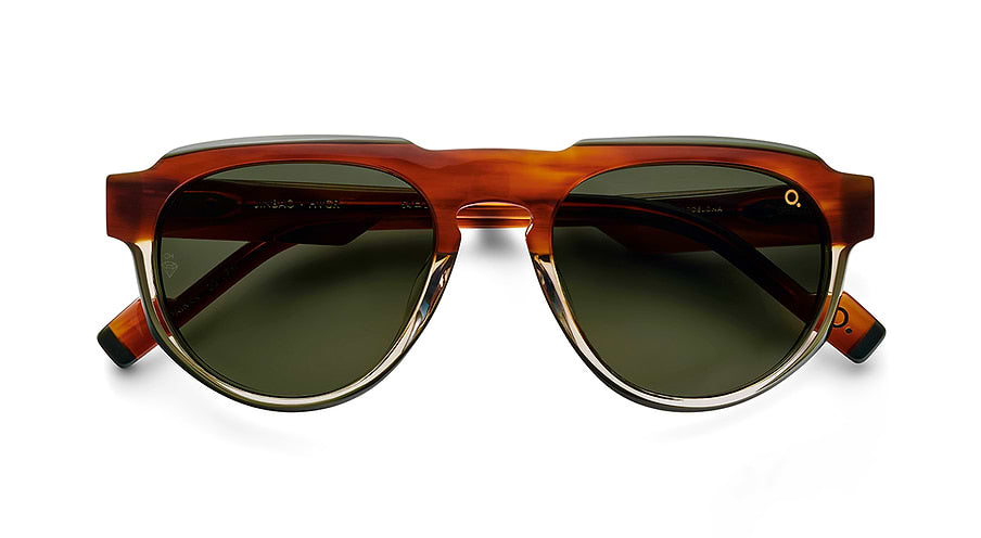 Lunettes de soleil etnia barcelona jinbao sun hvgr havana masculino taille 54mm - Vue détaillée