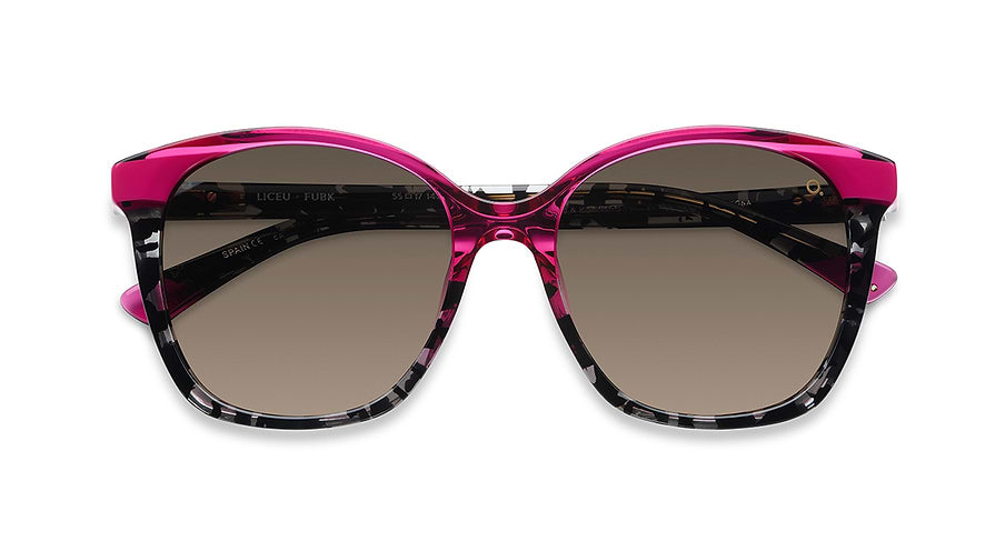 Sunglasses etnia barcelona liceu sun fubk rosa square femenino size 55mm - Detailed view