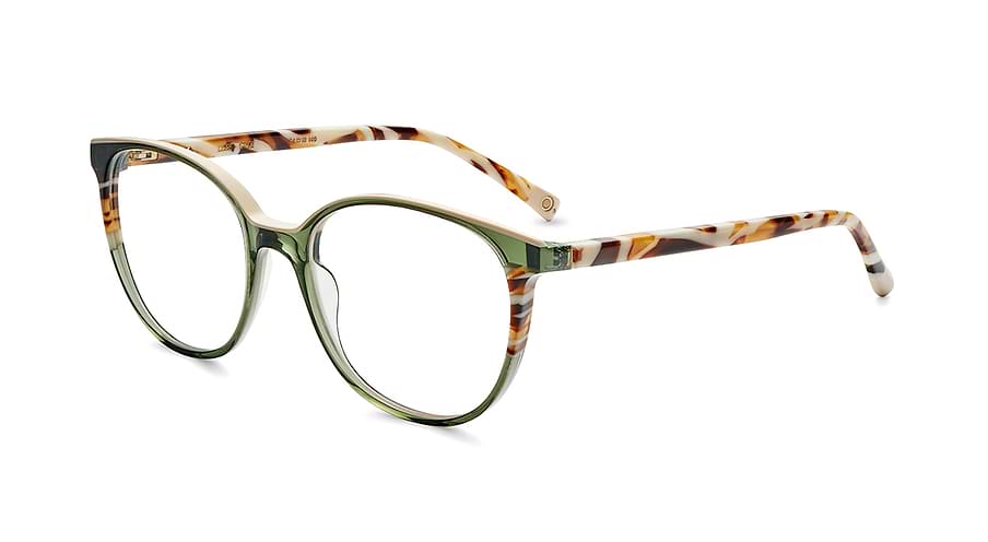 Óculos graduados etnia barcelona lisse grze verde femenino tamanho 54mm - Vista principal