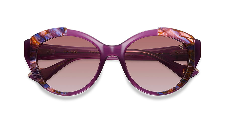 Gafas de sol etnia barcelona nila sun publ morado oval femenino talla 54mm - Vista de detalle