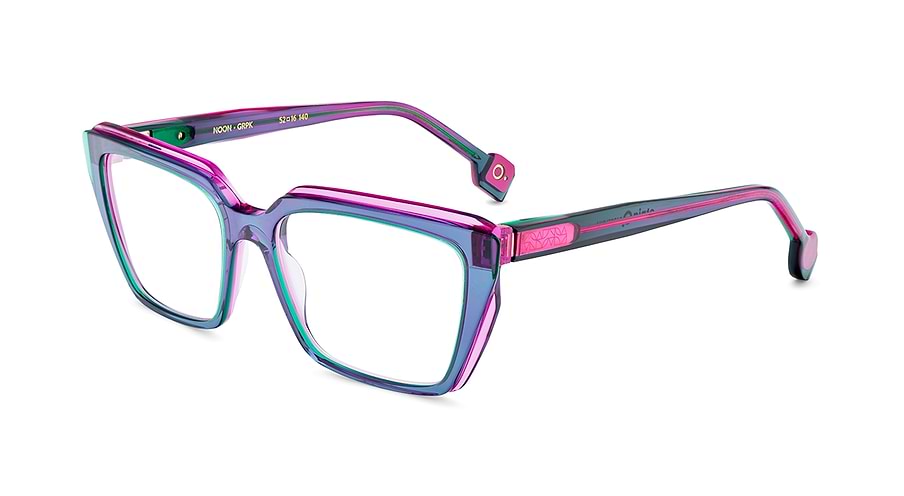 Occhiali da vista etnia barcelona noon grpk verde femenino taglia 52mm - Vista principale