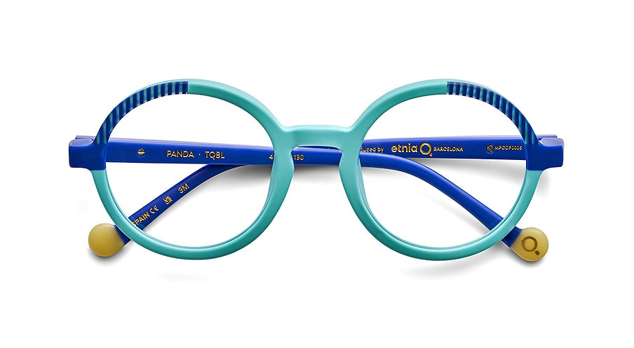 Occhiali da vista etnia barcelona panda tqbl azul infantil taglia 45mm - Vista dettagliata