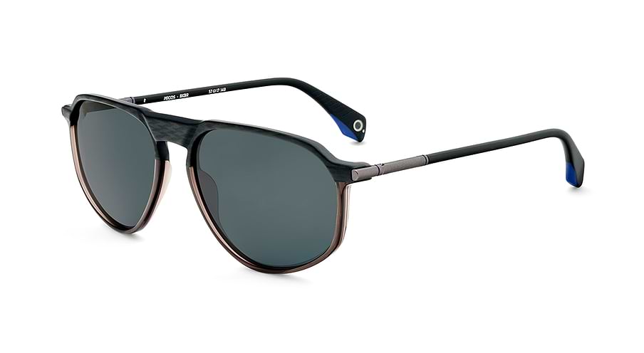 Solbriller etnia barcelona pecos sun bkbr negro pilot masculino størrelse 57mm - Hovedvisning