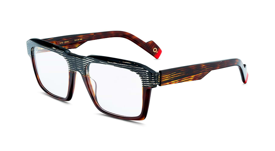 Óculos graduados etnia barcelona sito bkhv masculino tamanho 55mm - Vista principal