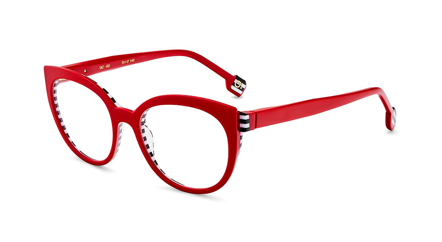 Briller etnia barcelona tat rd rojo femenino størrelse 51mm - Hovedvisning