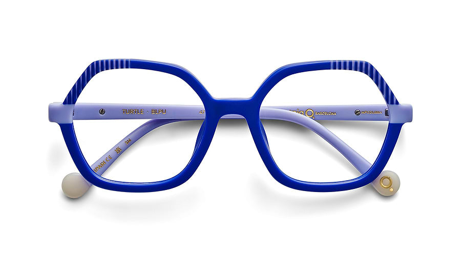 Occhiali da vista etnia barcelona turtle blpu azul infantil taglia 47mm - Vista dettagliata
