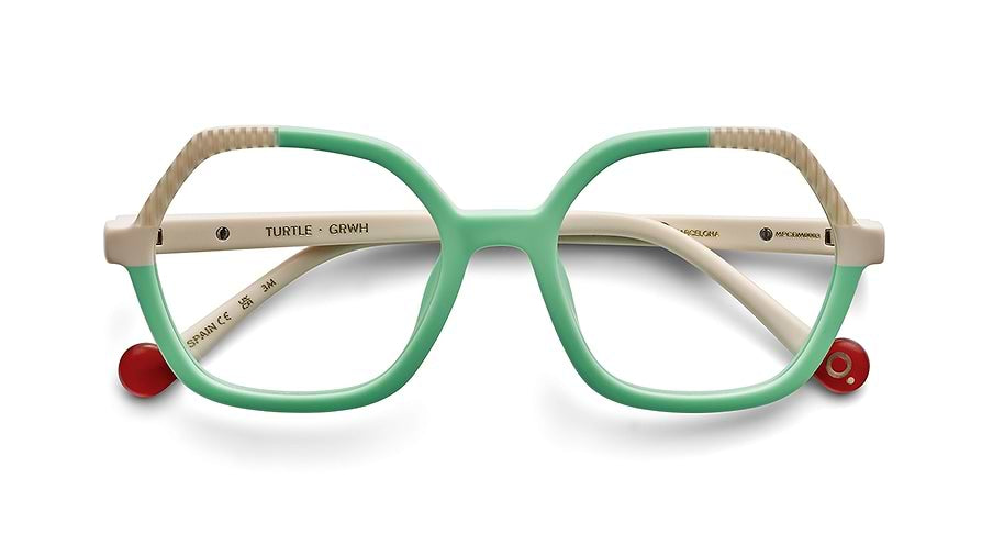 Occhiali da vista etnia barcelona turtle grwh verde infantil taglia 47mm - Vista dettagliata