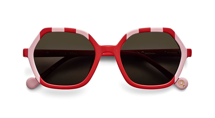 Óculos de sol etnia barcelona turtle sun rdpk rojo femenino tamanho 47mm - Vista de detalhe