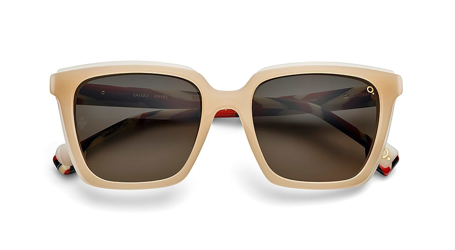 Óculos de sol etnia barcelona yanay sun whbe blanco femenino tamanho 53mm - Vista de detalhe