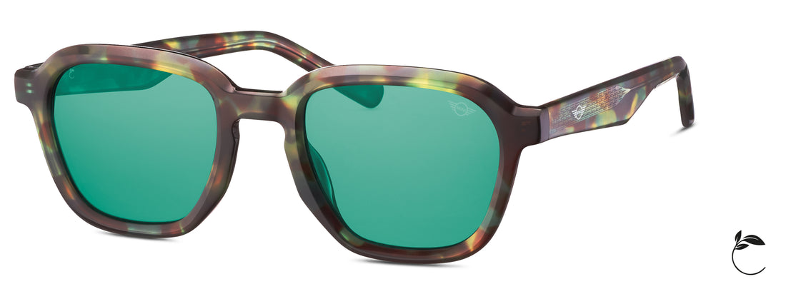 Sunglasses mini 746035 47 verde masculino size 20mm - Main view