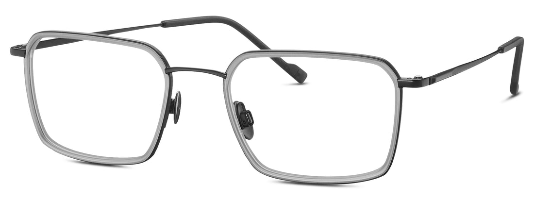 Occhiali da vista titanflex 820954 10 negro masculino taglia 52mm - Vista principale