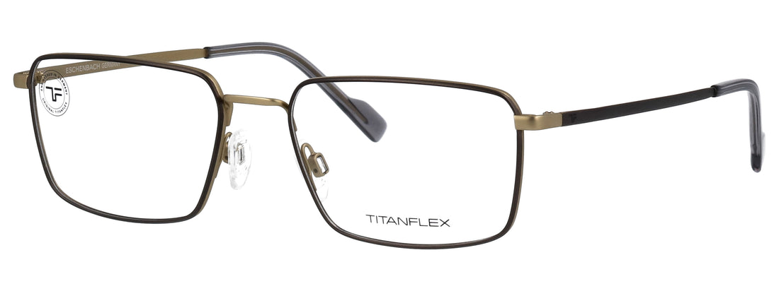 Occhiali da vista titanflex 820960 23 dorado masculino taglia 56mm - Vista principale