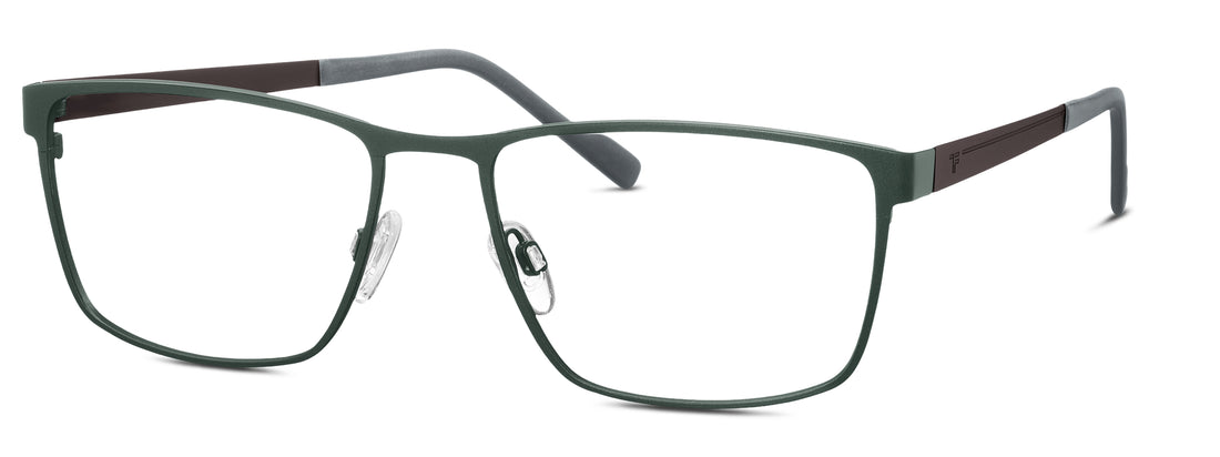 Occhiali da vista titanflex 820968 40 verde masculino taglia 57mm - Vista principale