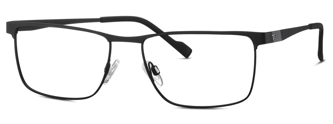 Brillen titanflex 820983 10 negro masculino größe 57mm - Hauptansicht
