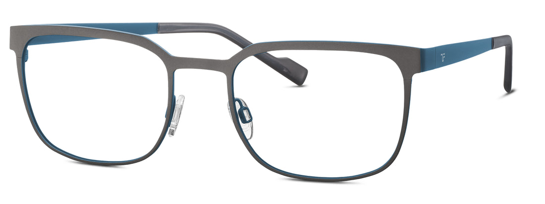 Occhiali da vista titanflex 820988 37 gris masculino taglia 55mm - Vista principale