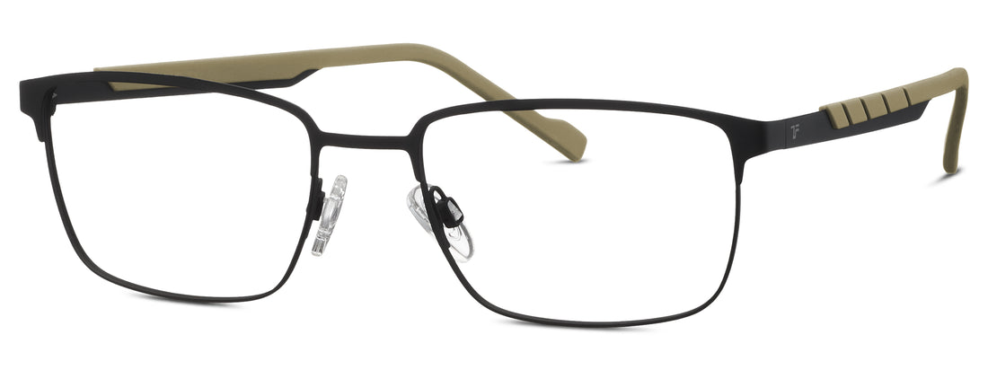 Occhiali da vista titanflex 822011 10 negro masculino taglia 55mm - Vista principale