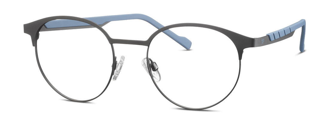 Occhiali da vista titanflex 822013 30 gris masculino taglia 52mm - Vista principale