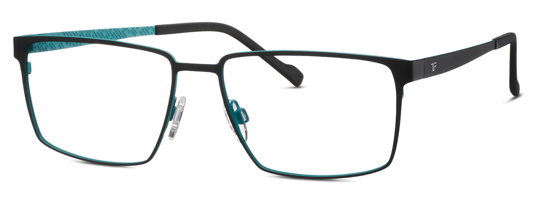 Occhiali da vista titanflex 822034 10 negro masculino taglia 55mm - Vista principale