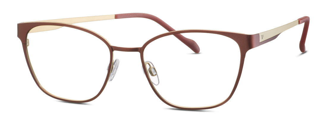 Óculos graduados titanflex 826046 52 rojo masculino tamanho 51mm - Vista principal