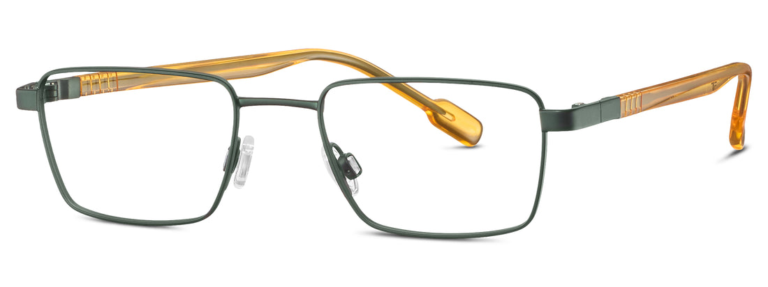 Occhiali da vista titanflex 830157 40 verde infantil taglia 43mm - Vista principale