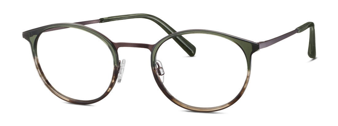 Prescription glasses freigeist 862025 46 verde masculino size 55mm - Main view