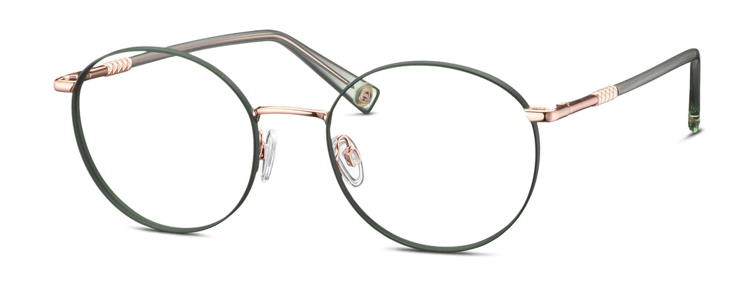 Lunettes de vue brendel 902471 40 verde femenino taille 51mm - Vue principale