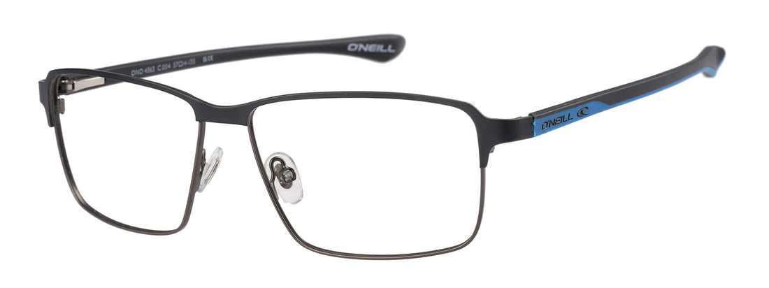 Prescription glasses oneill 962069 10 negro masculino size 57mm - Main view