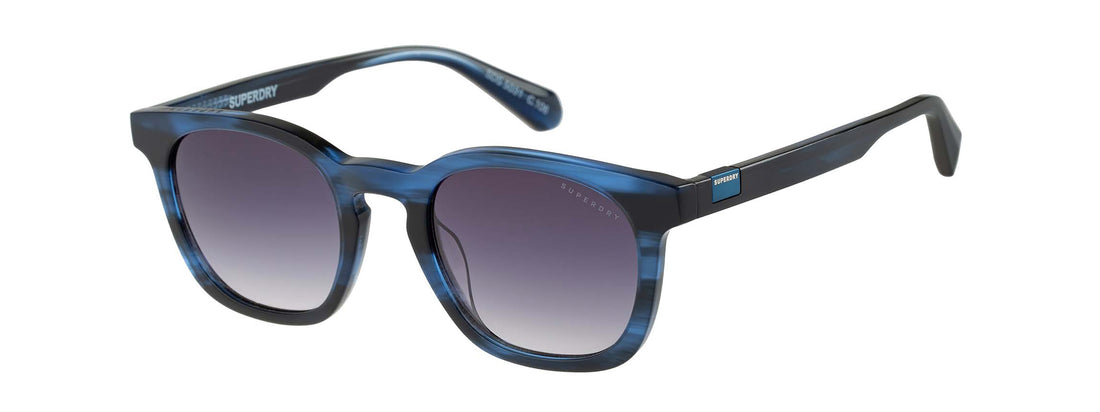 Óculos de sol superdry 996091 70 azul unisex tamanho 31mm - Vista principal