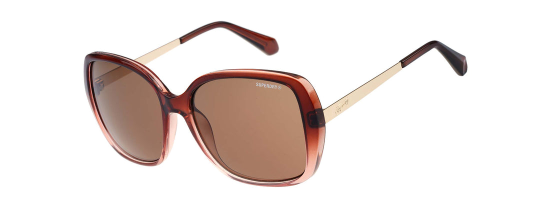 Óculos de sol superdry 996094 68 marrón femenino tamanho 30mm - Vista principal