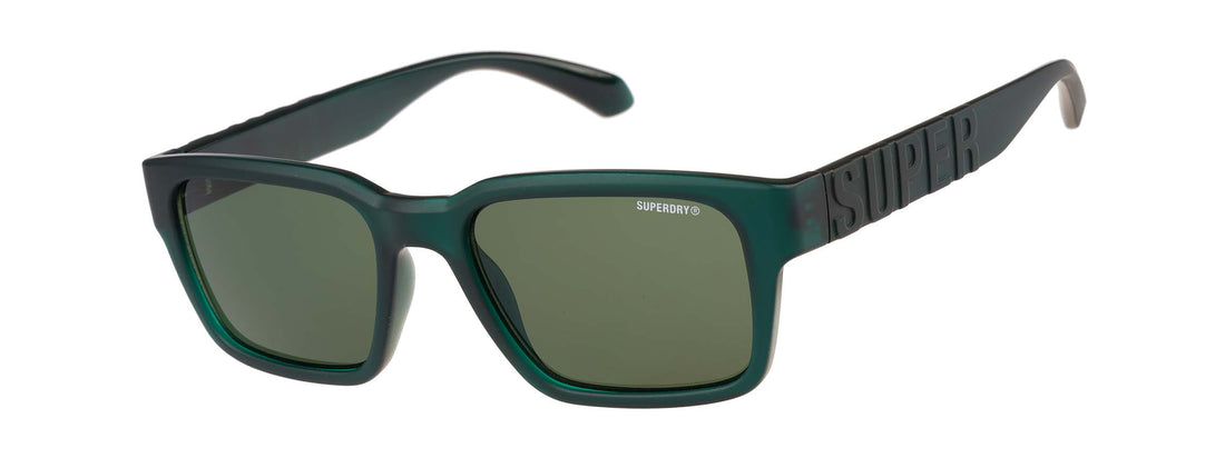 Óculos de sol superdry 996099 40 verde masculino tamanho 30mm - Vista principal