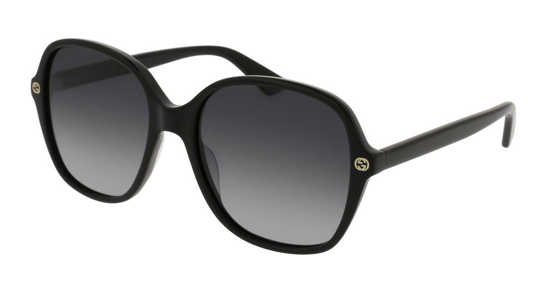 Sonnenbrillen gucci gg0092s 001 negro femenino größe 55mm - Hauptansicht