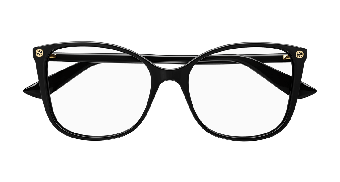 Occhiali da vista gucci gg0026o 001 femenino taglia 53mm - Vista dettagliata