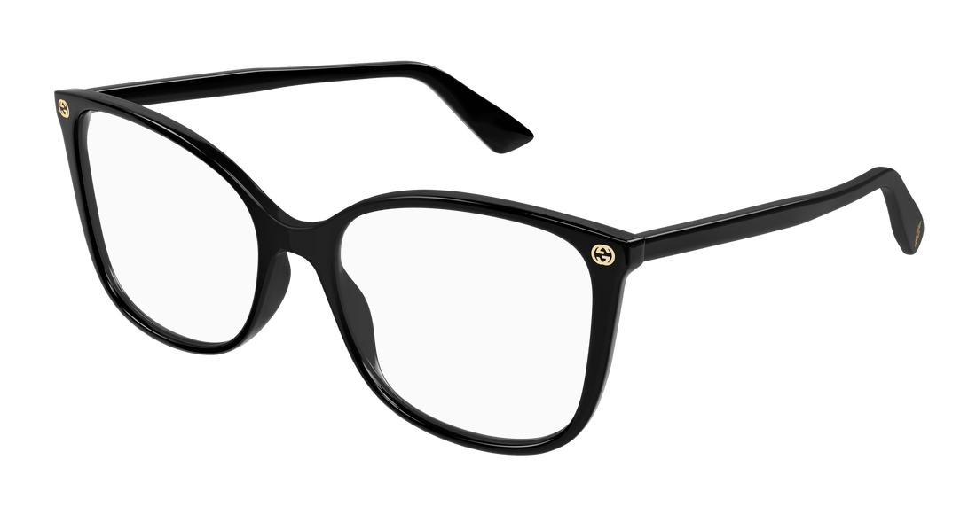 Okulary korekcyjne gucci gg0026o 001 femenino rozmiar 53mm - Widok główny