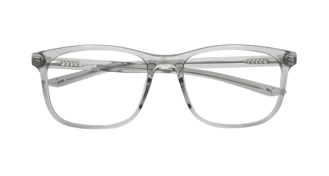 Prescription glasses puma pu0184o 010 masculino size 57mm - Detailed view