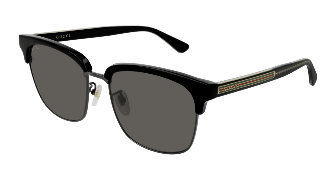 Sonnenbrillen gucci gg0382s 001 negro masculino größe 56mm - Hauptansicht