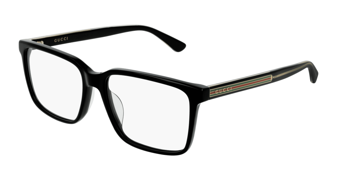 Brillen gucci gg0385oa 001 masculino größe 55mm - Hauptansicht