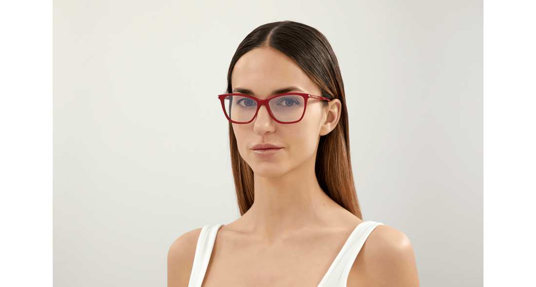 Prescription glasses saint laurent sl 259 003 femenino size 53mm - Detailed view