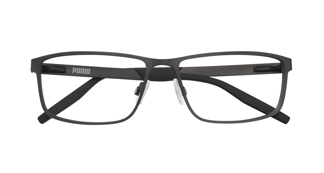 Prescription glasses puma pu0256o 002 masculino size 57mm - Detailed view
