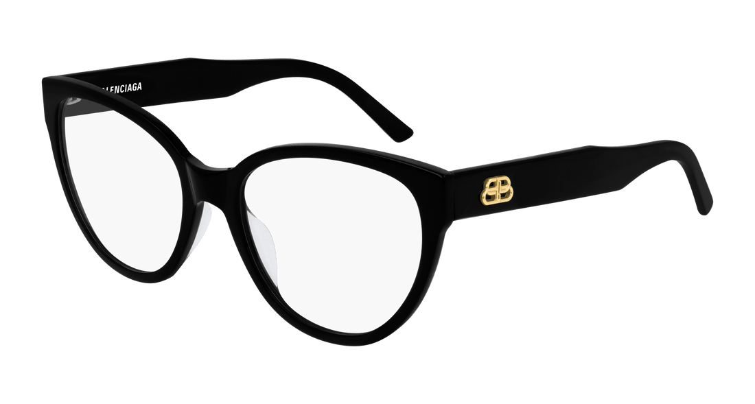 Lunettes de vue balenciaga bb0064o 001 femenino taille 54mm - Vue principale
