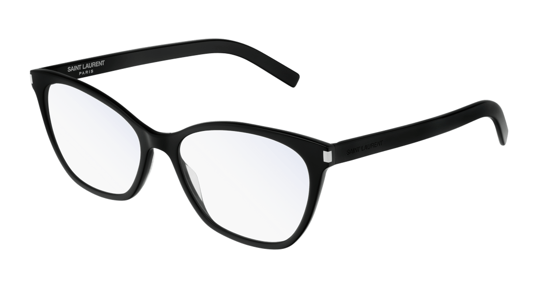 Óculos graduados saint laurent sl 287 slim 001 femenino tamanho 54mm - Vista principal