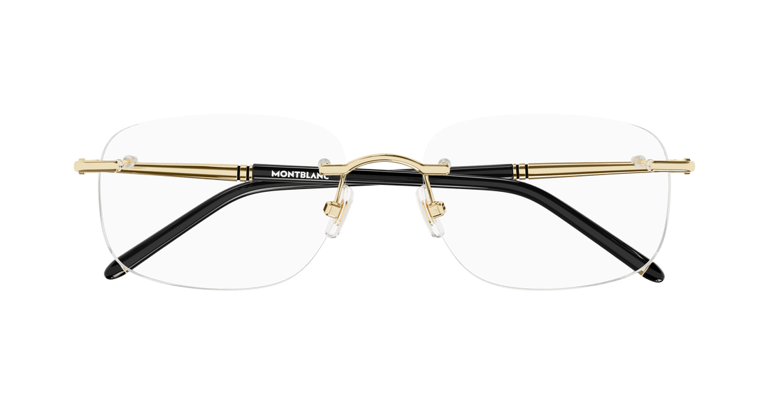 Occhiali da vista montblanc mb0071o 003 masculino taglia 58mm - Vista dettagliata