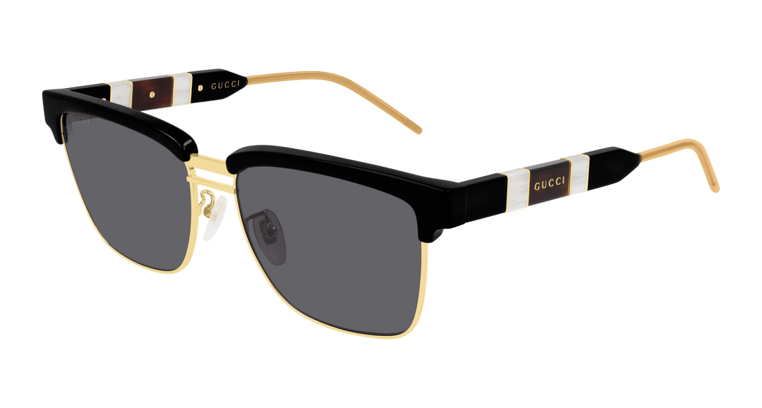 Sonnenbrillen gucci gg0603s 001 negro masculino größe 56mm - Hauptansicht