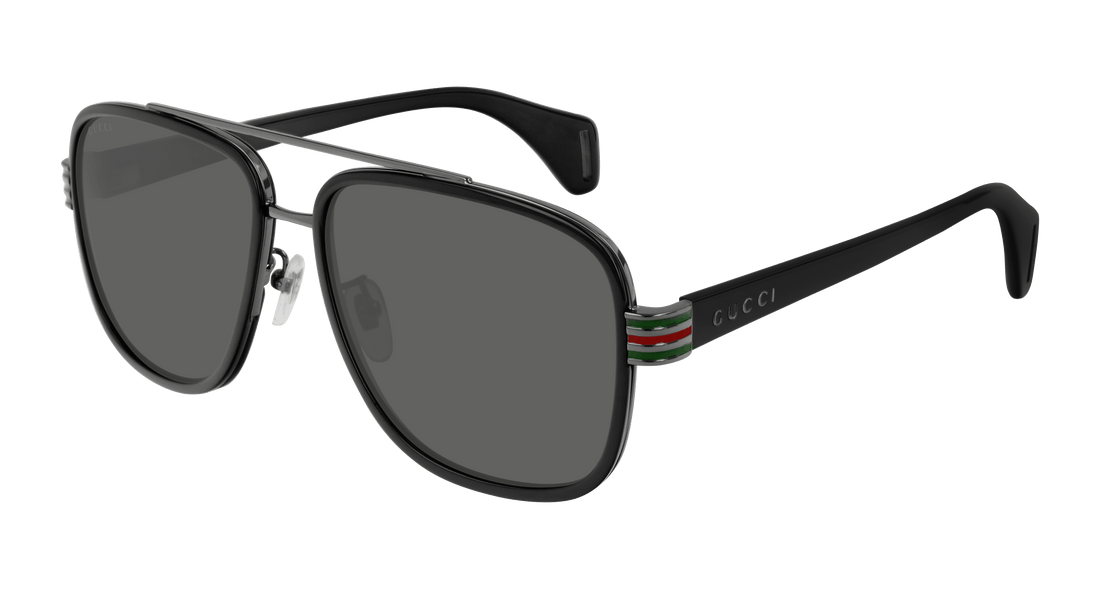 Sonnenbrillen gucci gg0448s 001 negro masculino größe 58mm - Hauptansicht