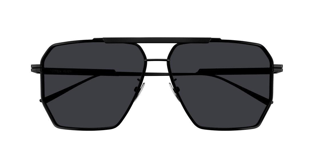 Occhiali da sole bottega veneta bv1012s 001 masculino taglia 60mm - Vista dettagliata