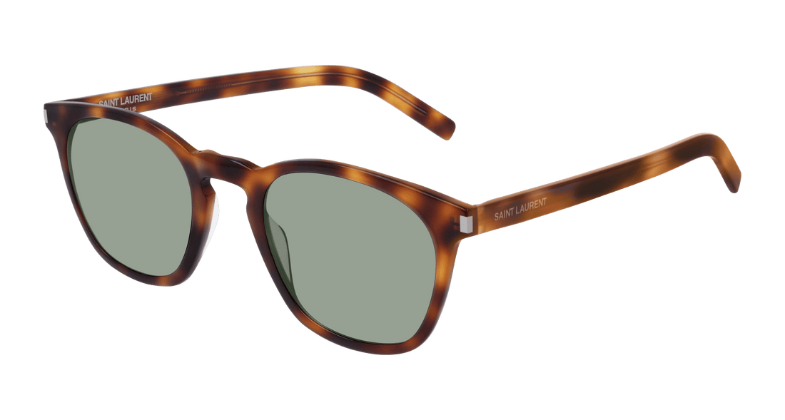 Óculos de sol saint laurent sl 28 slim 002 square unisex tamanho 49mm - Vista principal
